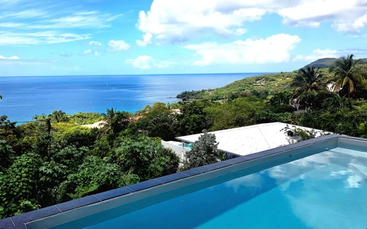 Piscine de la villa en Guadeloupe